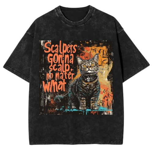 Scalpers gonna scalp vintage meme tshirt 