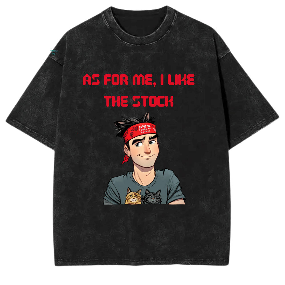 "I like the stock" Vintage meme tshirt